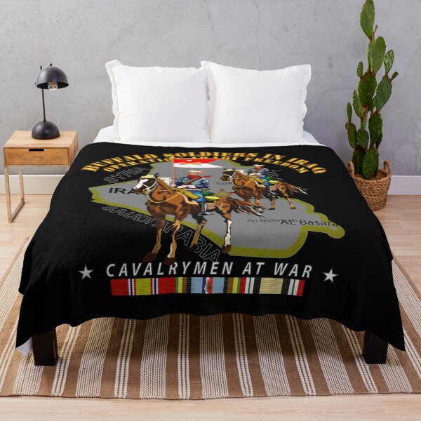 Item preview, Army - Buffalo Soldiers in Iraq - OIF - Cavalrymen at War w IRAQ SVC - NO VET designed and sold by Military Insignia Products.
