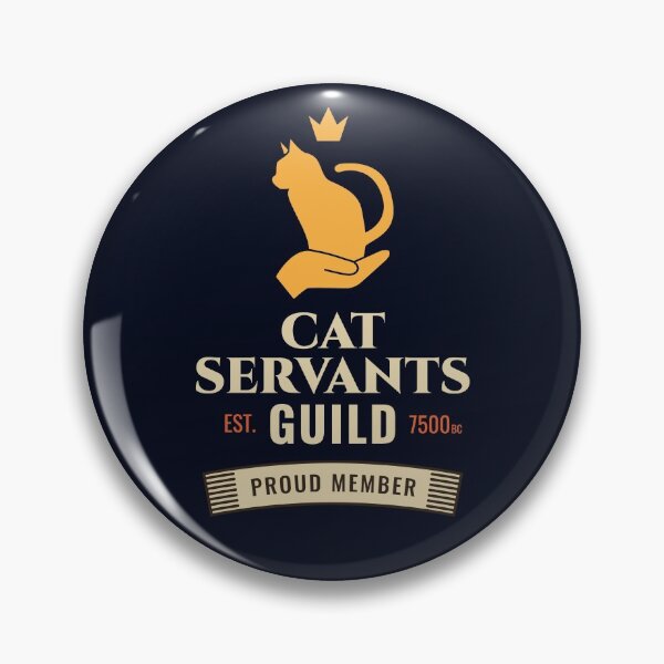 Item preview, Member of the Cat Club, Vintage Badge designed and sold by projectpima.