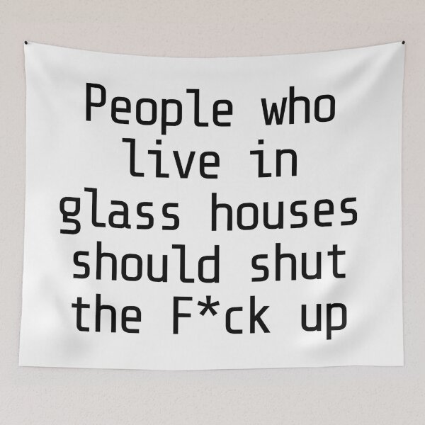 Item preview, People who live in glass houses Ready Player One asterisk designed and sold by money33fuller.