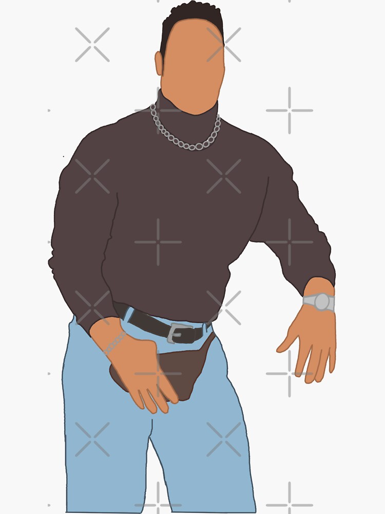 Dwayne The Rock Johnson Eyebrow Raise Sticker for Sale by