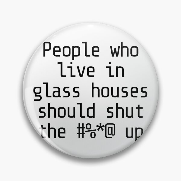 Item preview, People who live in glass houses Ready Player One Gralix designed and sold by money33fuller.