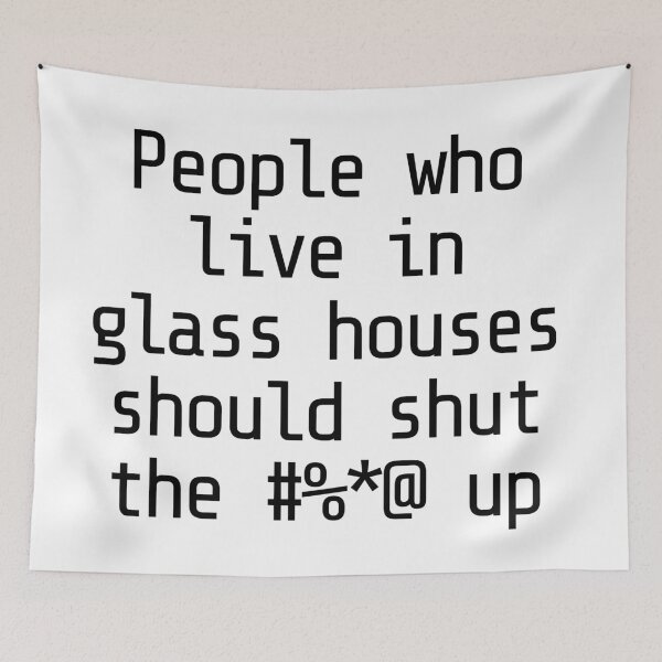 Item preview, People who live in glass houses Ready Player One Gralix designed and sold by money33fuller.