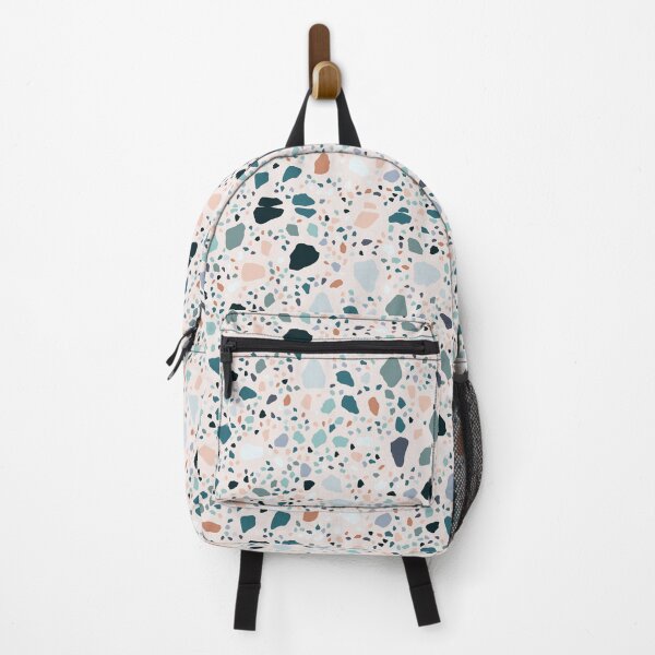 Item preview, Teal and Pink Terrazzo designed and sold by designxmad.