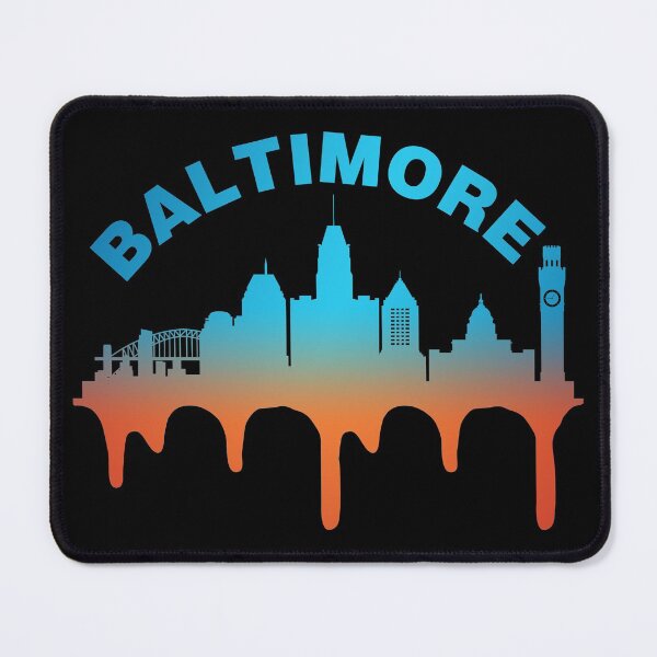 Item preview, Baltimore City Skyline Landmark designed and sold by PrintNJoy.