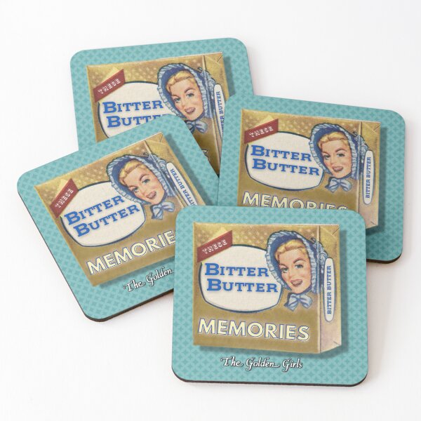 Item preview, The Golden Girls Bitter Butter Memories designed and sold by ForeverGolden.