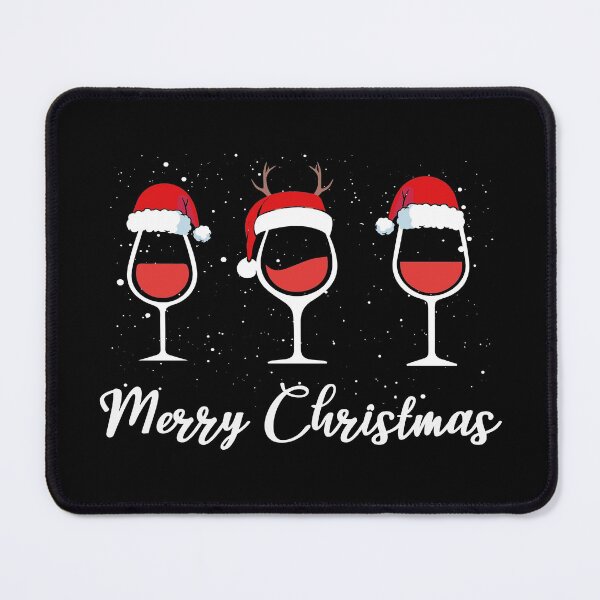 Item preview, Merry Christmas Wine Glasses Santa Red Wine designed and sold by lady-fiona.