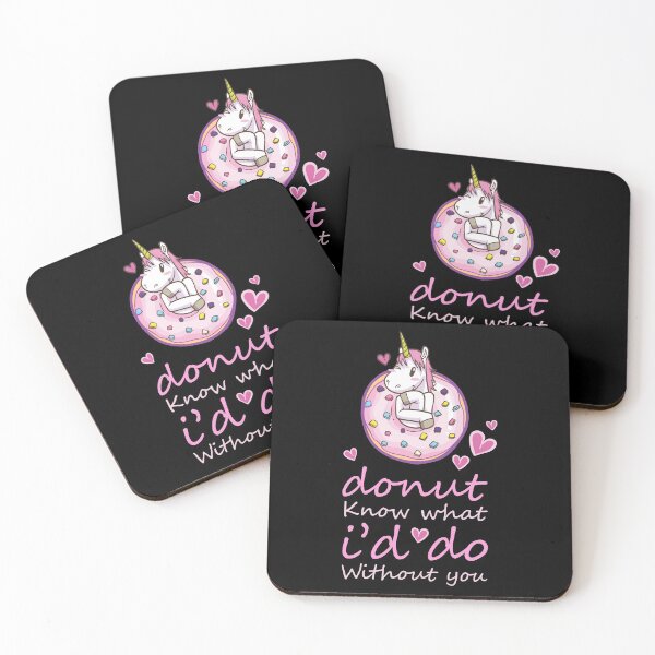 Item preview, Moody unicorn - Cute little unicorn on a donut you and your kids would love! - Available in stickers, clothing, etc designed and sold by crazycollective.