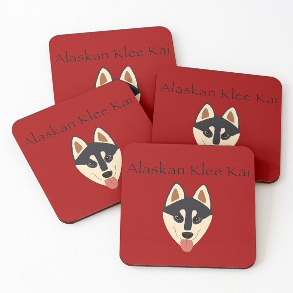 Artikelvorschau, Alaskan Klee Kai (schwarz mit braunen Augen) entworfen und verkauft von Tiki-Kreations.