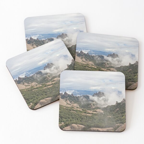 Item preview, Clouds over the mountains of Montserrat designed and sold by xophotography.