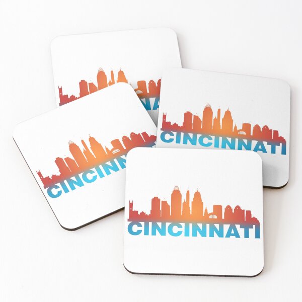 Item preview, Cincinnati City Skyline Landmark designed and sold by PrintNJoy.