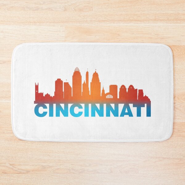 Item preview, Cincinnati City Skyline Landmark designed and sold by PrintNJoy.