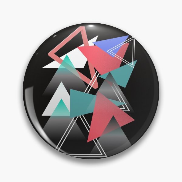Item preview, Triangle Abstract Geometric Art designed and sold by marvacousins246.