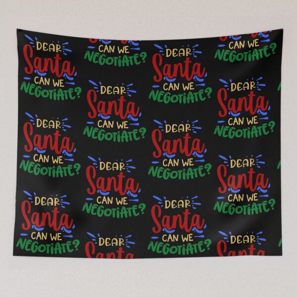 Item preview, Dear Santa Can We Negotiate Funny Christmas Holiday designed and sold by CharJens.