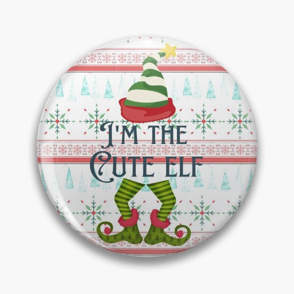 Item preview, I'm the cute elf Christmas print 01 designed and sold by creativeDaphne.