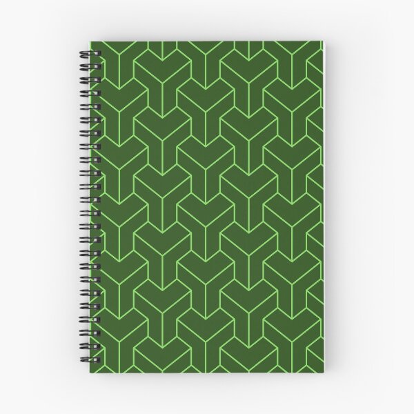 Item preview, Geometric Pattern Green Shades designed and sold by LunaticArtWork.