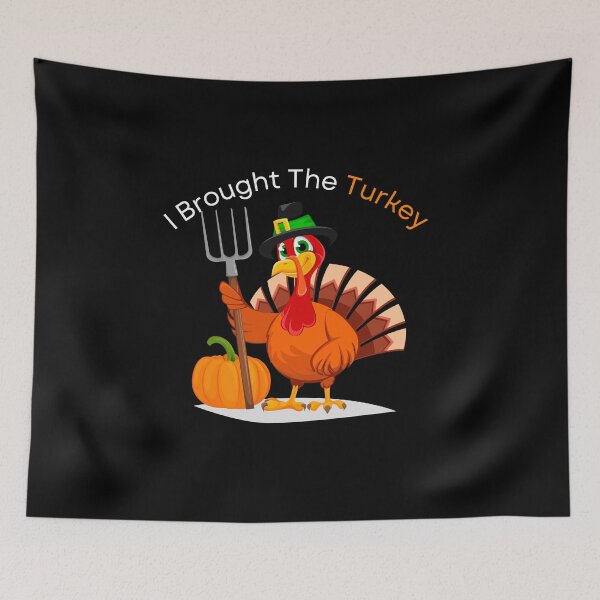 Item preview, I Brought The Turkey Funny Couples Thanksgiving Christmas designed and sold by wi trendshop.