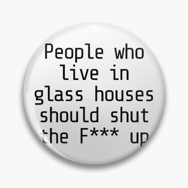 Item preview, People who live in glass houses Ready Player One designed and sold by money33fuller.