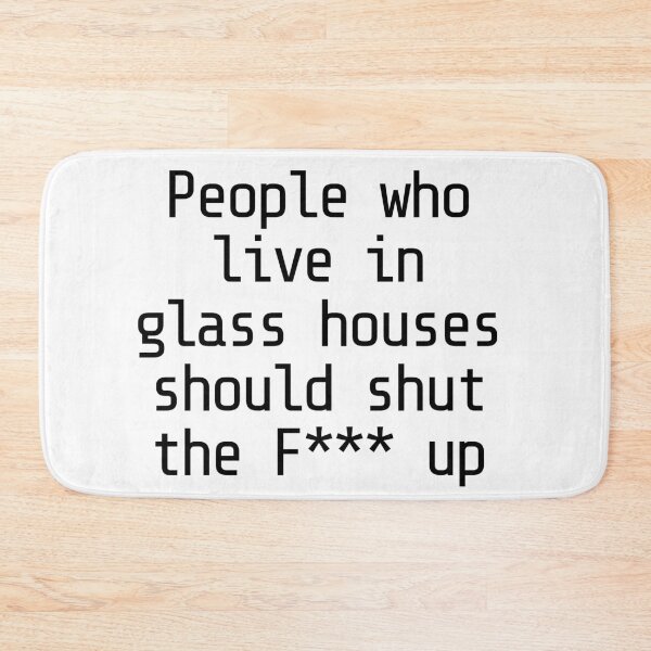 Item preview, People who live in glass houses Ready Player One designed and sold by money33fuller.