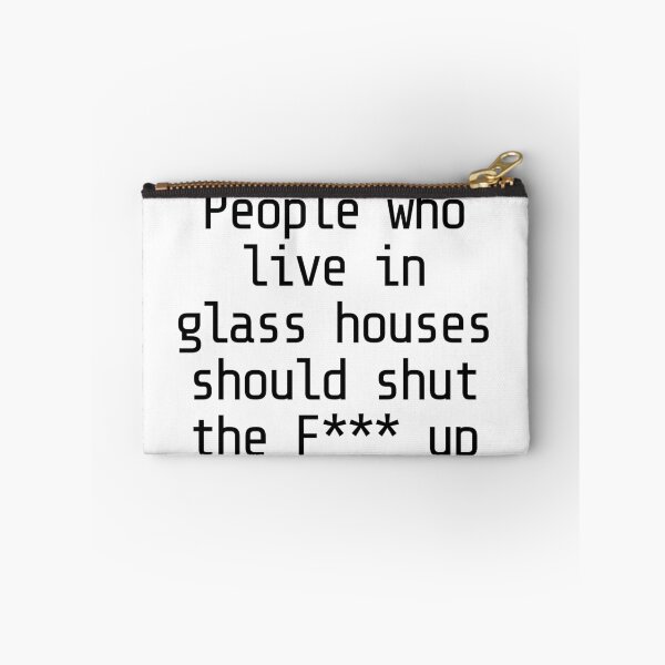 Item preview, People who live in glass houses Ready Player One designed and sold by money33fuller.
