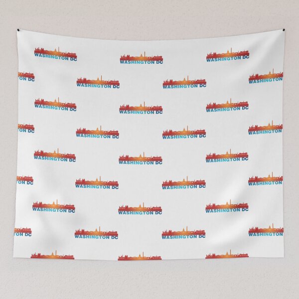 Item preview, Washington, D.C. DC Capital City Skyline Landmark designed and sold by PrintNJoy.