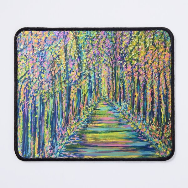 Item preview, Bright Abstract Forest designed and sold by Merlinsmates.