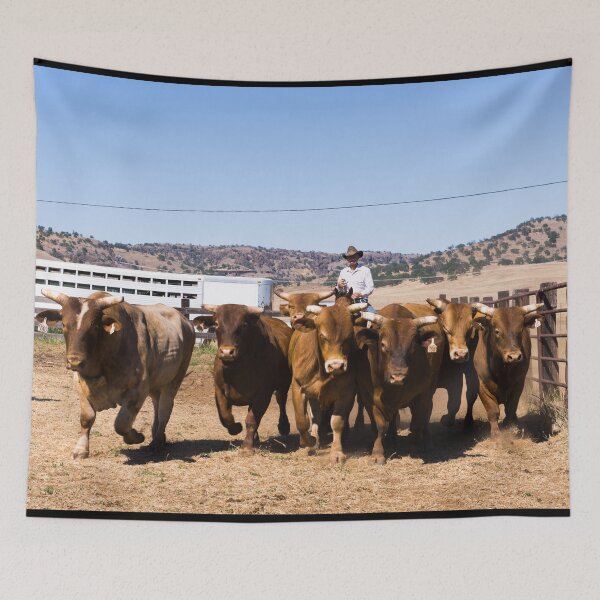 Item preview, Cowboy and cows designed and sold by OrcaNature.