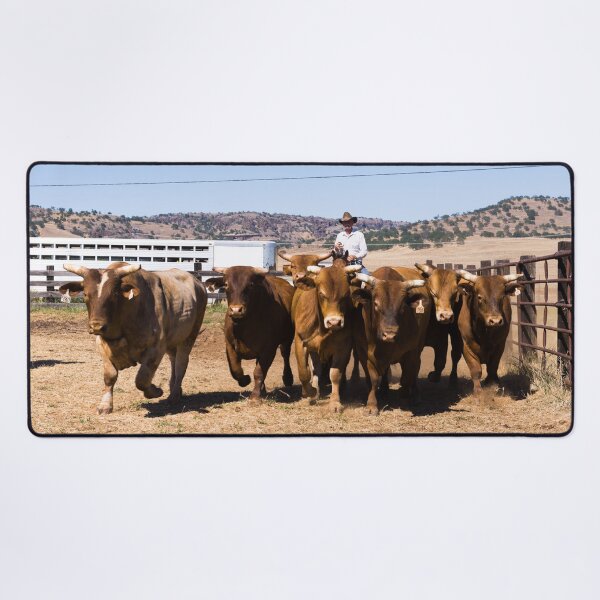 Item preview, Cowboy and cows designed and sold by OrcaNature.