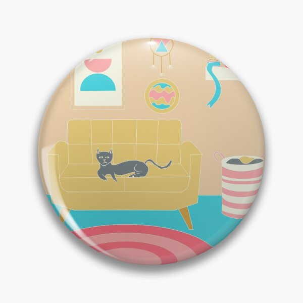 Artikelvorschau, Katze chillt auf einer Couch entworfen und verkauft von Beelinesdesign.