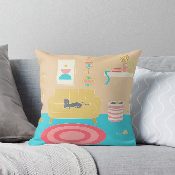 Item preview, Cat Chillin' on a Couch designed and sold by Beelinesdesign.