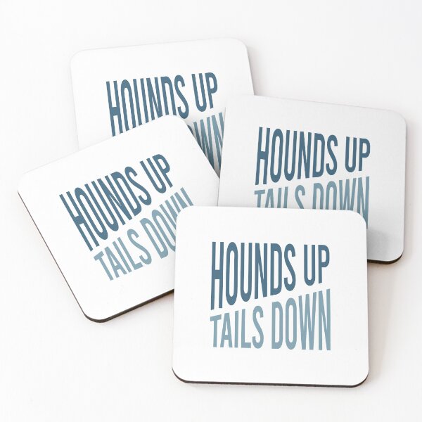 Item preview, Funny Dog Walking Hounds Up Tails Down designed and sold by whyitsme.