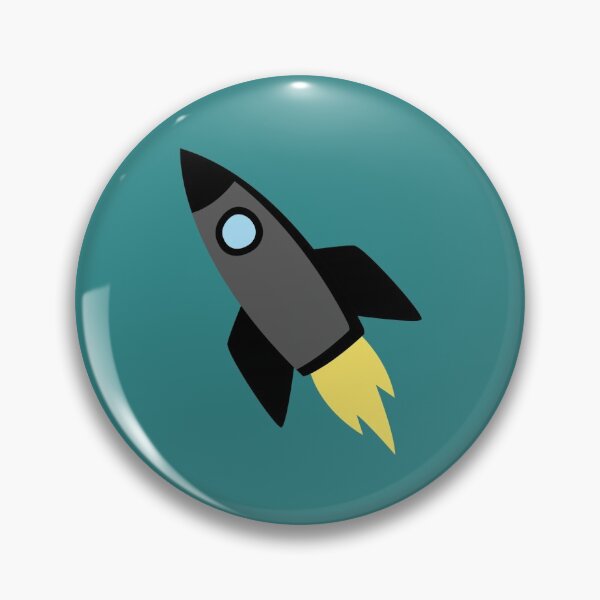 Item preview, Rocket ship space pattern designed and sold by LukjanovArt.