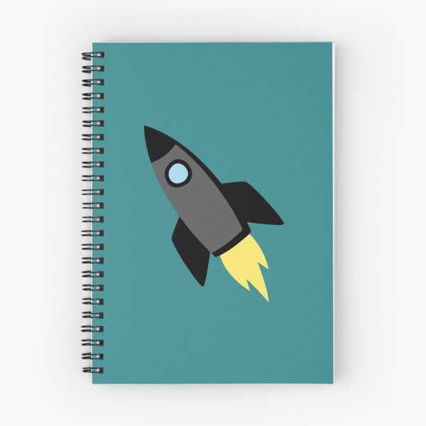 Item preview, Rocket ship space pattern designed and sold by LukjanovArt.