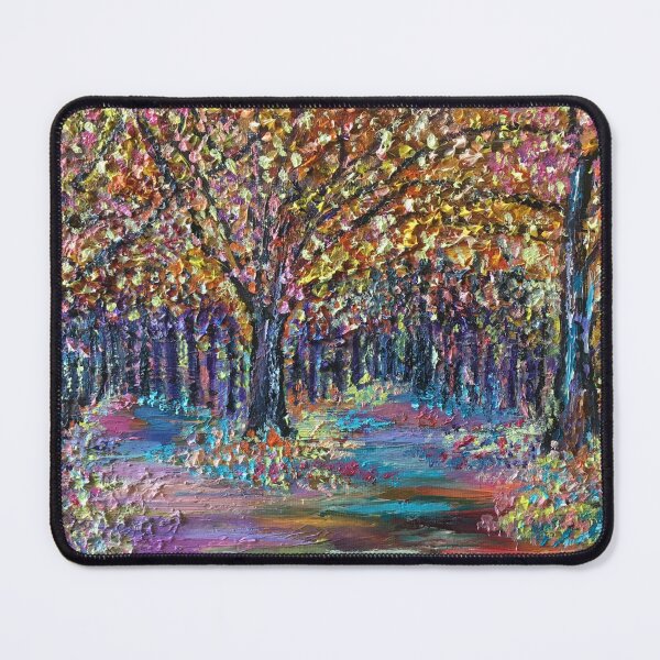 Item preview, Colourful woodland designed and sold by Merlinsmates.