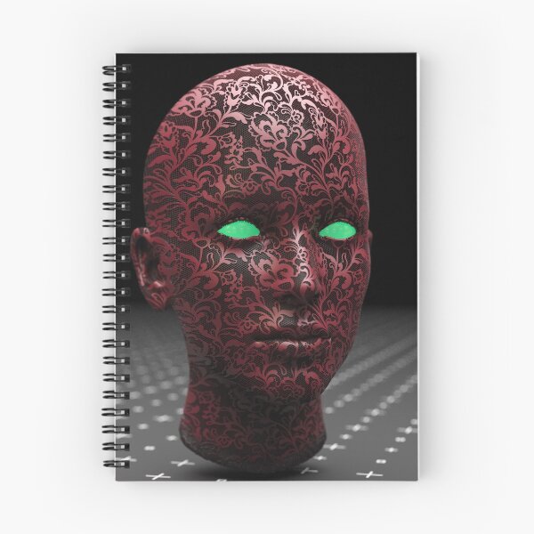 Item preview, 3D female head with lace in virtual space designed and sold by Lefteris Betsis.
