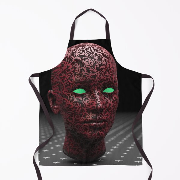 Item preview, 3D female head with lace in virtual space designed and sold by Lefteris Betsis.