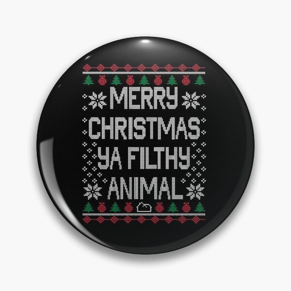Item preview, Merry Christmas Ya Filthy Animal designed and sold by artcocobean.