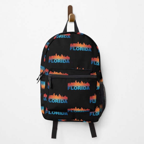 Item preview, Florida Miami City Skyline Landmark designed and sold by PrintNJoy.