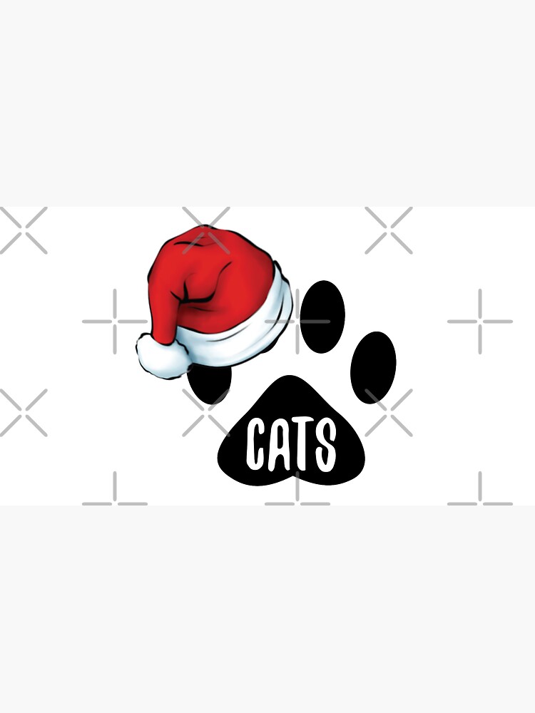 Christmas Cats Paw Print Seal by chanzds