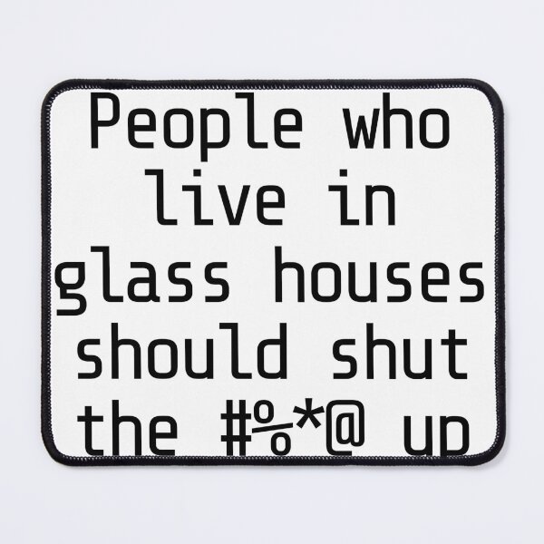 Item preview, People who live in glass houses Ready Player One Gralix w White Background designed and sold by money33fuller.