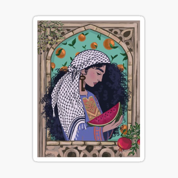 Le pays des oranges tristes Sticker