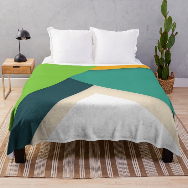 Item preview, Geometric Pattern Green Shades designed and sold by LunaticArtWork.