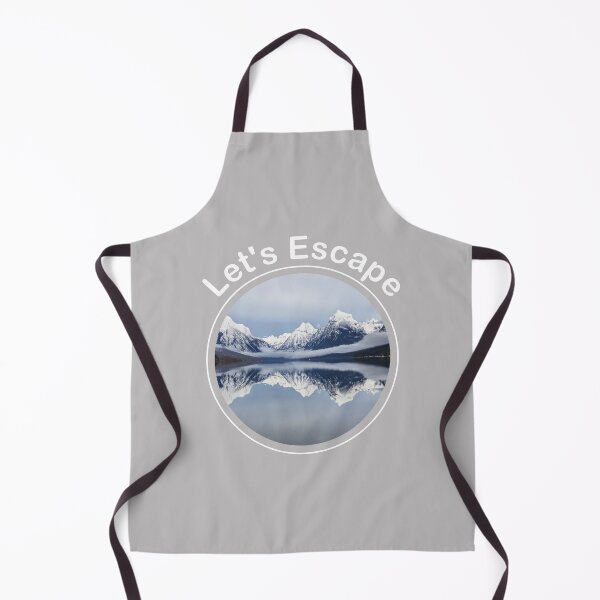 Item preview, Lets Escape Mountains and Text Circle Design designed and sold by Itaya Art.