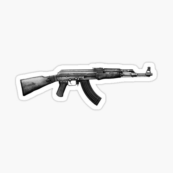 AK 47 Girls Frontline AK-47 Anime Waifu Sticker 6" Decal 