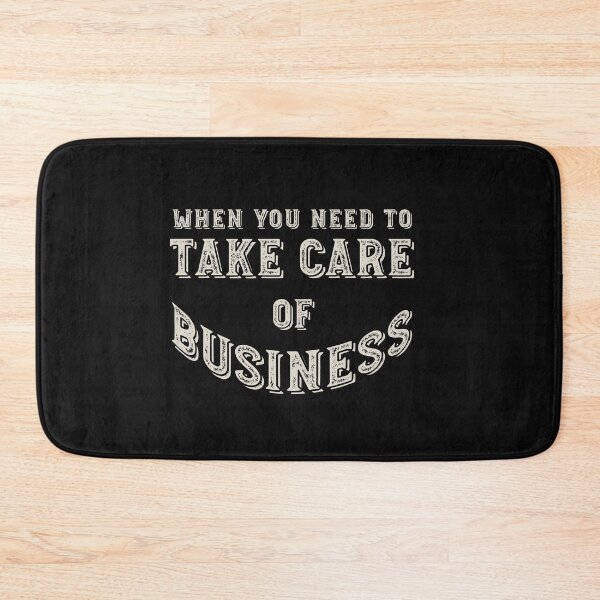 Item preview, Funny Dog Walker Pun Take Care of Business designed and sold by whyitsme.