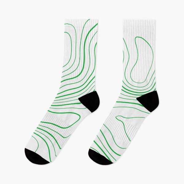 Item preview, Geometric Pattern Green Shades designed and sold by LunaticArtWork.