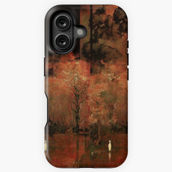 Too Late To Leave (acrylic painting by Jo Starling, 2021) iPhone Tough Case