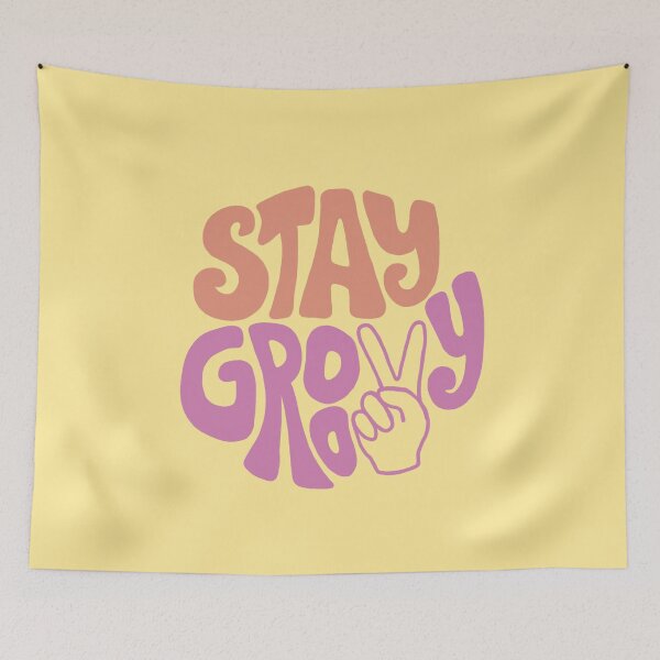 Item preview, Stay Groovy Peace Sign designed and sold by designxmad.