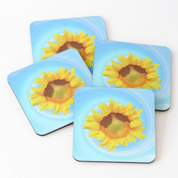 Item preview, Sunflower Against Swirled Sky designed and sold by Adventure Graphics.