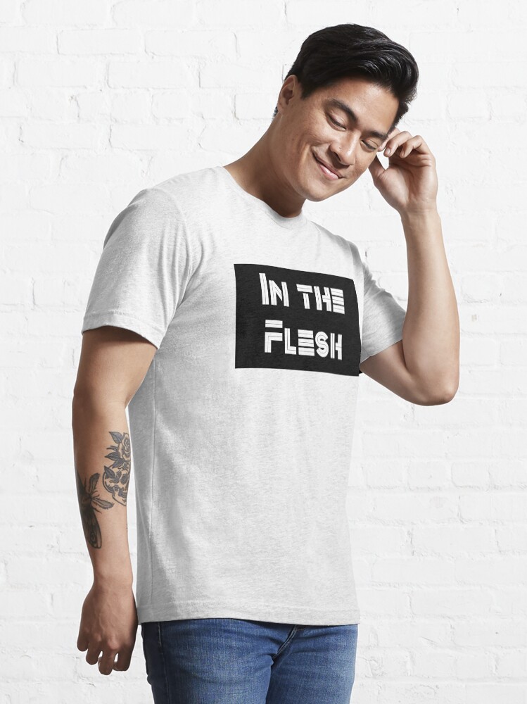 Alternate view of In the Flesh Unique Font High Tech Futuristic Essential T-Shirt