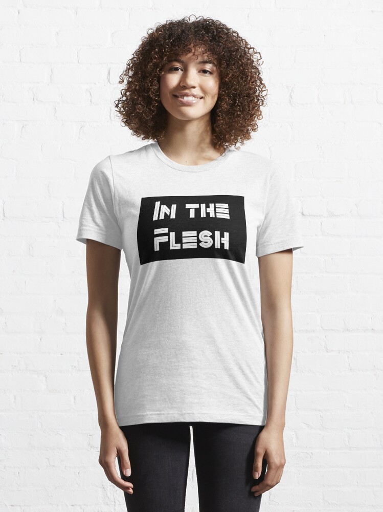 Alternate view of In the Flesh Unique Font High Tech Futuristic Essential T-Shirt